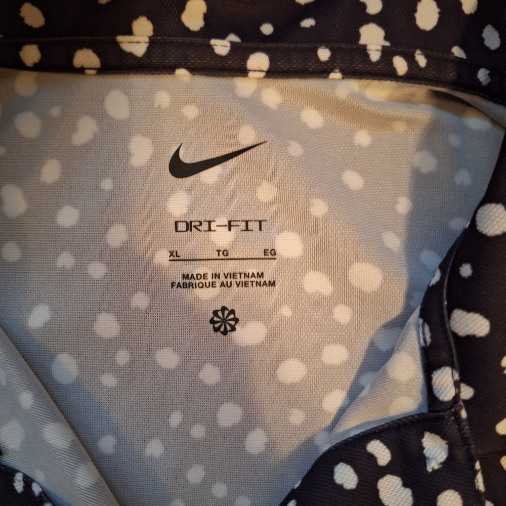 Nike Dri Fit Women's Sleeveless Polo Shirt Size XL Hawks Landing Golf Club - Picture 2 of 5